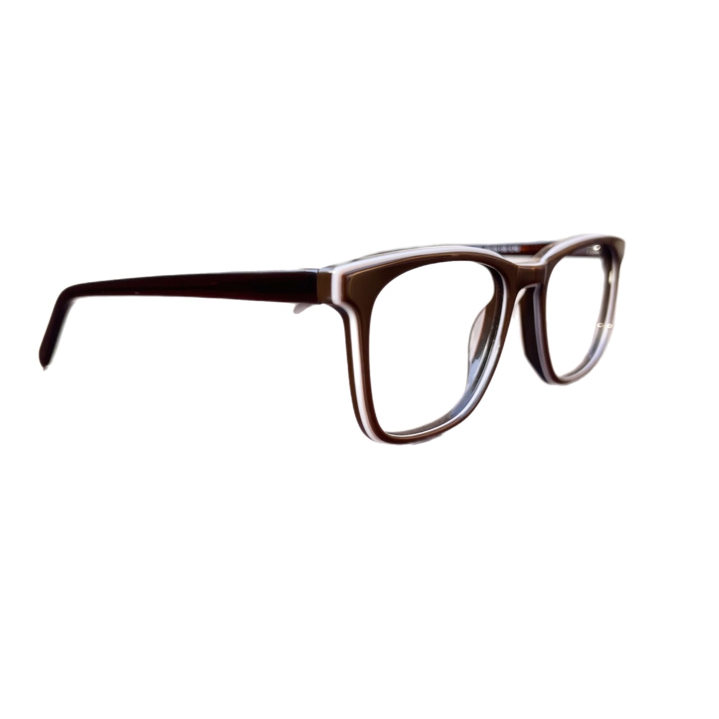Dark Brown and White Frames