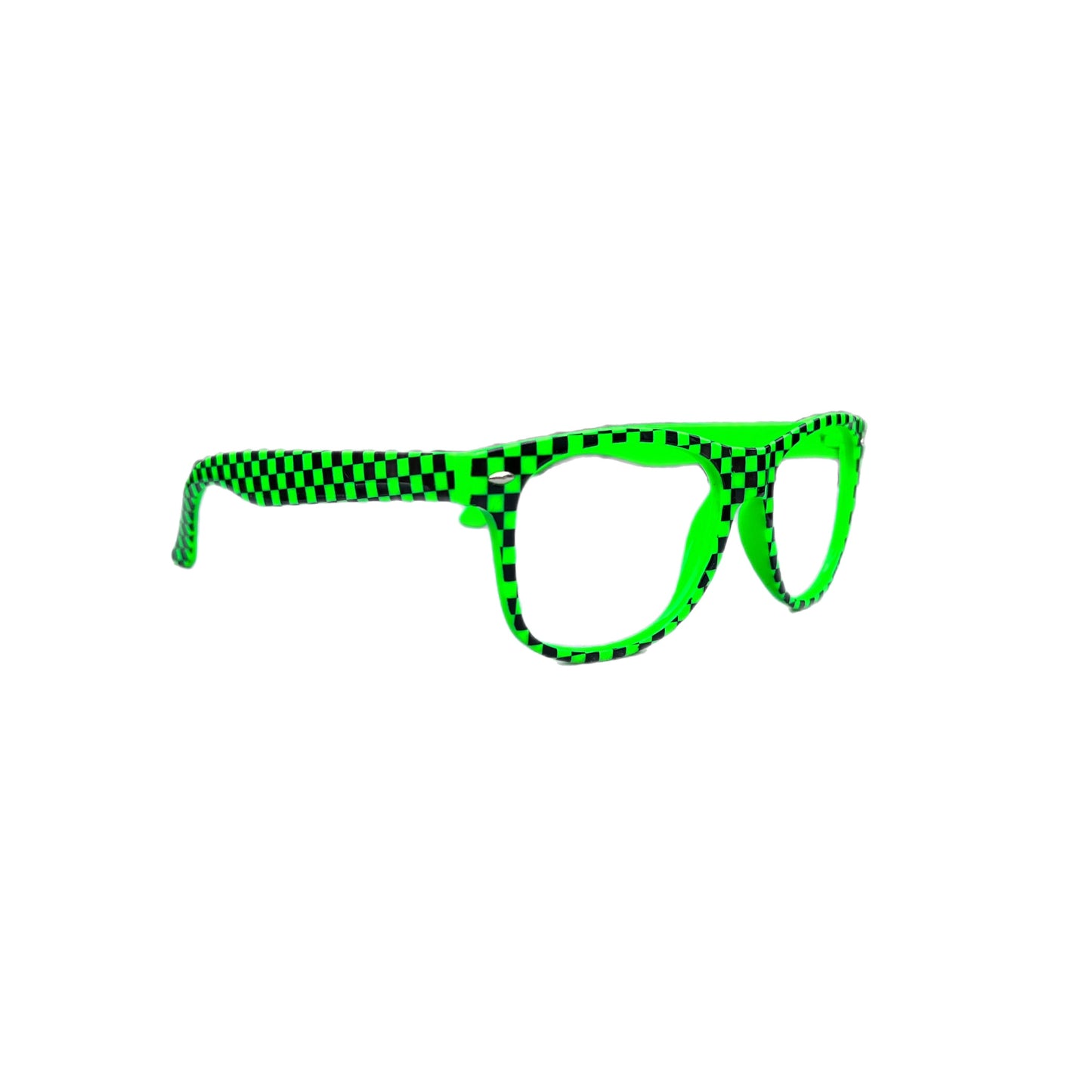 Black and Green Checkered