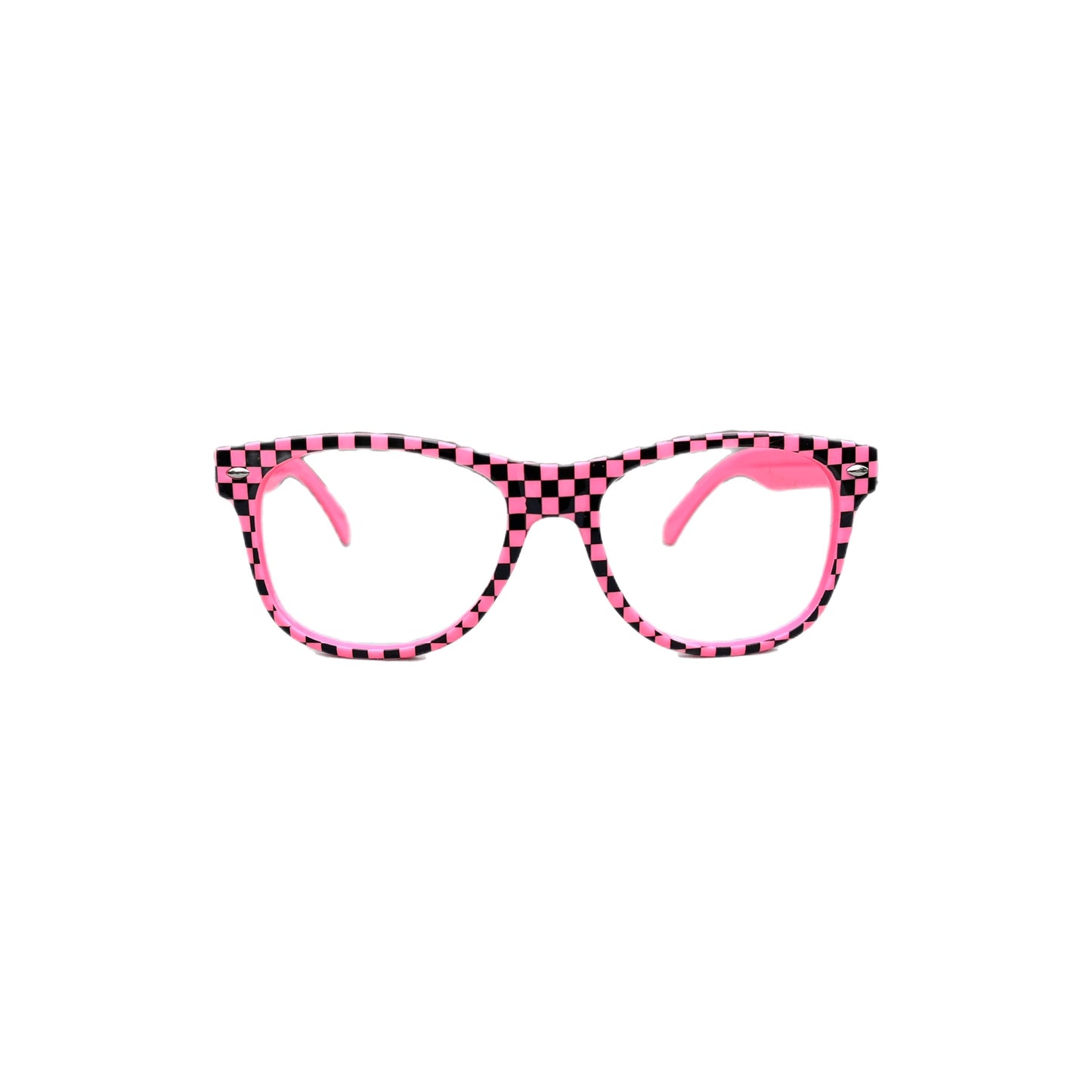 Black and Pink Checkered