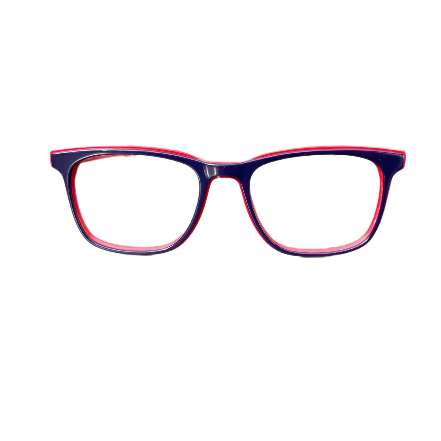 Navy Blue/ Red Frames