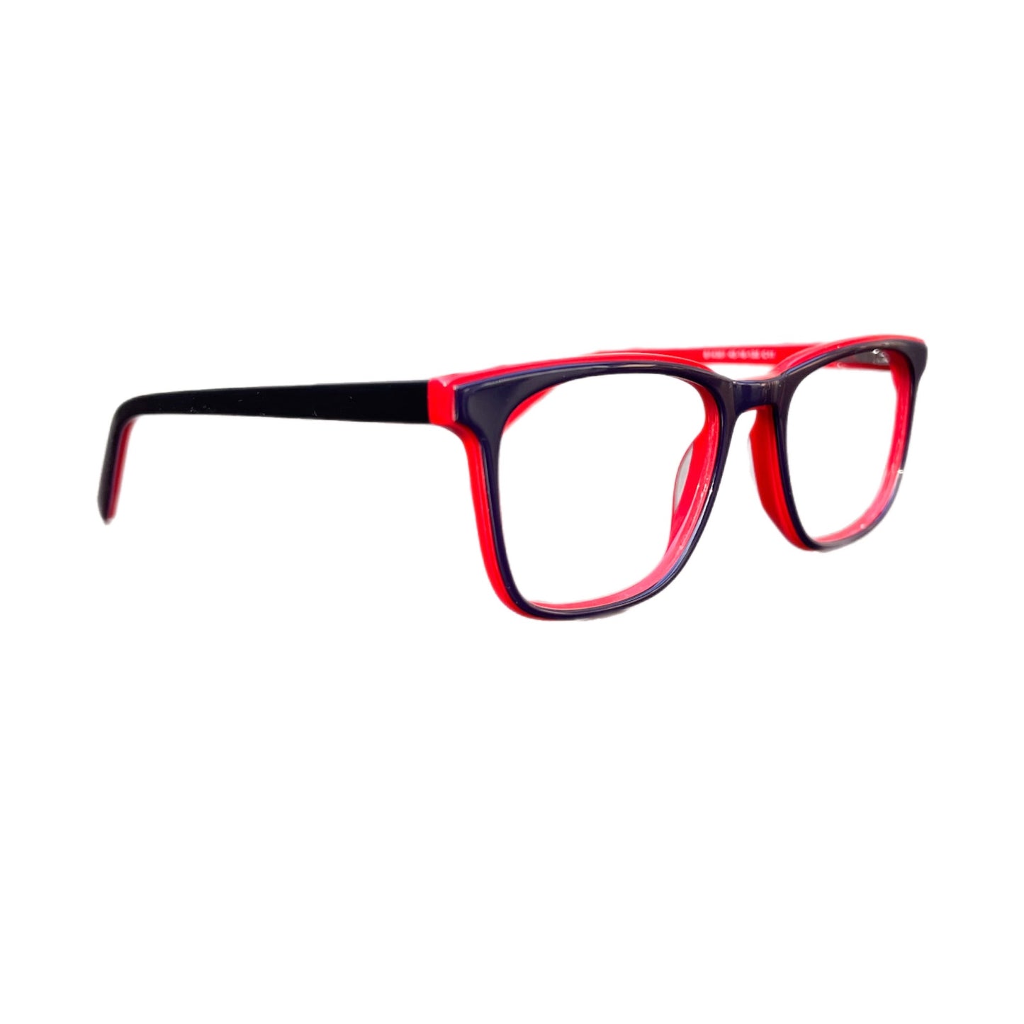 Navy Blue/ Red Frames